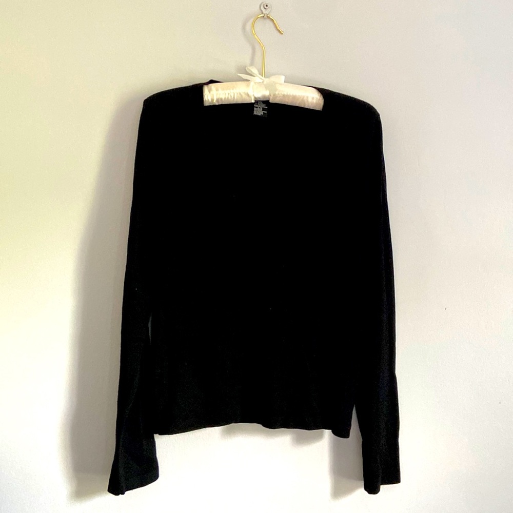 Theory V-Neck Wool Sweater